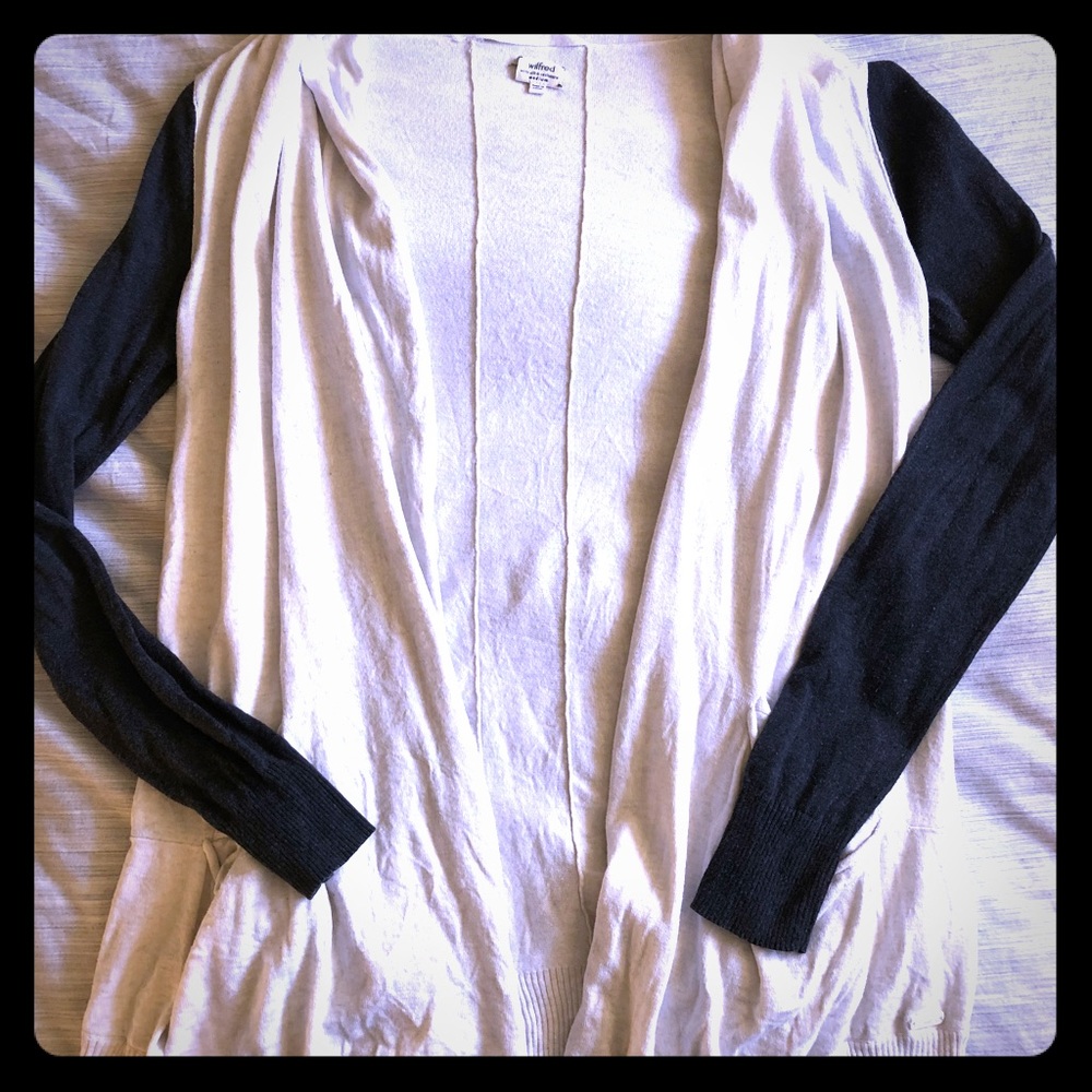 Wilfred silk and cashmere sweater